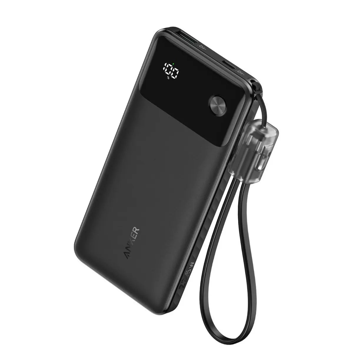 Buy Anker Power Bank Powercore 10000mAh 22.5W Portable Charger with USB C Lanyard Cable from Vmart in Pakistan