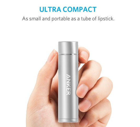Buy Anker PowerCore+ Mini 3350mAh (Silver) from Vmart in Pakistan