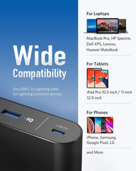 Buy Anker PowerCore+ 26800 PD 45W with PowerPort III Mini Speed Combo – Black from Vmart in Pakistan