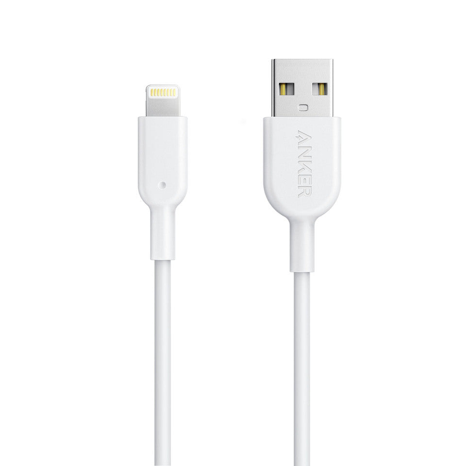 Buy Anker PowerLine II Lightning Cable 3ft - White from Vmart in Pakistan