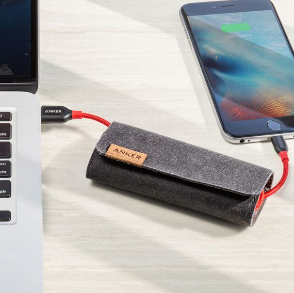 Buy Anker PowerLine+ Lightning Cable 3ft - Red from Vmart in Pakistan