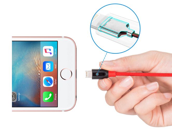 Buy Anker PowerLine+ Lightning Cable 3ft - Red from Vmart in Pakistan