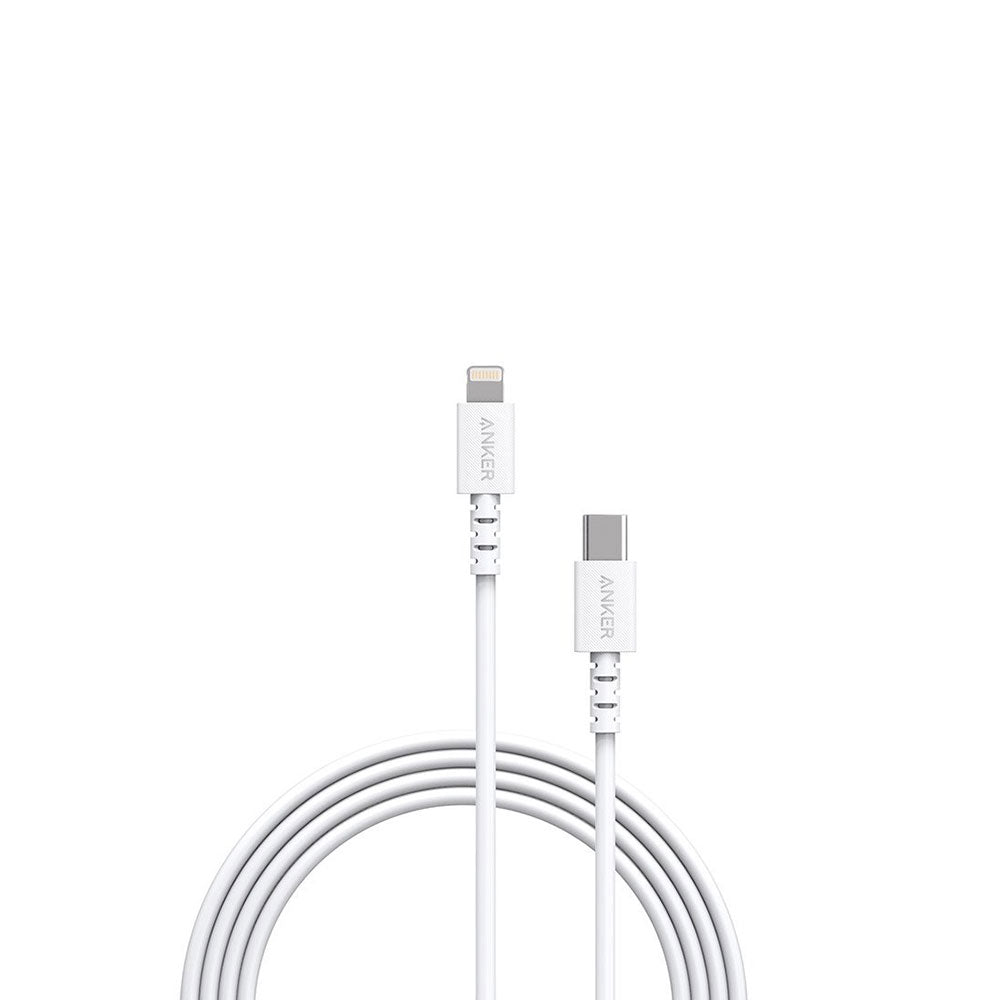 Buy Anker PowerLine Select USB-C to Lightning Cable 3ft - White from Vmart in Pakistan