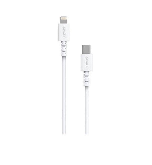 Buy Anker PowerLine Select USB-C to Lightning Cable 3ft - White from Vmart in Pakistan