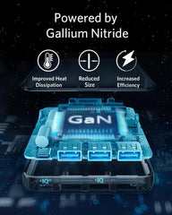 Buy Anker PowerPort Atom III Slim (Four Ports) Charger Adapter from Vmart in Pakistan