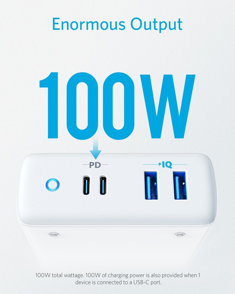 Buy Anker PowerPort Atom PD 4 USB-C Charger from Vmart in Pakistan