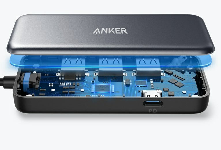 Buy Anker Premium 4 in 1 USB C Hub - Gray from Vmart in Pakistan