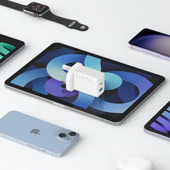 Buy Anker 20W 2-Port Fast Charger 3Pin White from Vmart in Pakistan