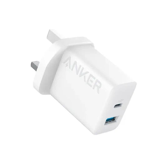 Buy Anker 20W 2-Port Fast Charger 3Pin White from Vmart in Pakistan