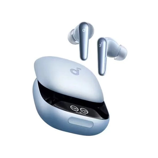 Buy Anker Liberty 4 Pro Noise Cancelling True Wireless Earbuds Matte Light Blue from Vmart in Pakistan