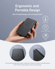 Buy Anker MagGo Power Bank 10000mAh Slim Black from Vmart in Pakistan