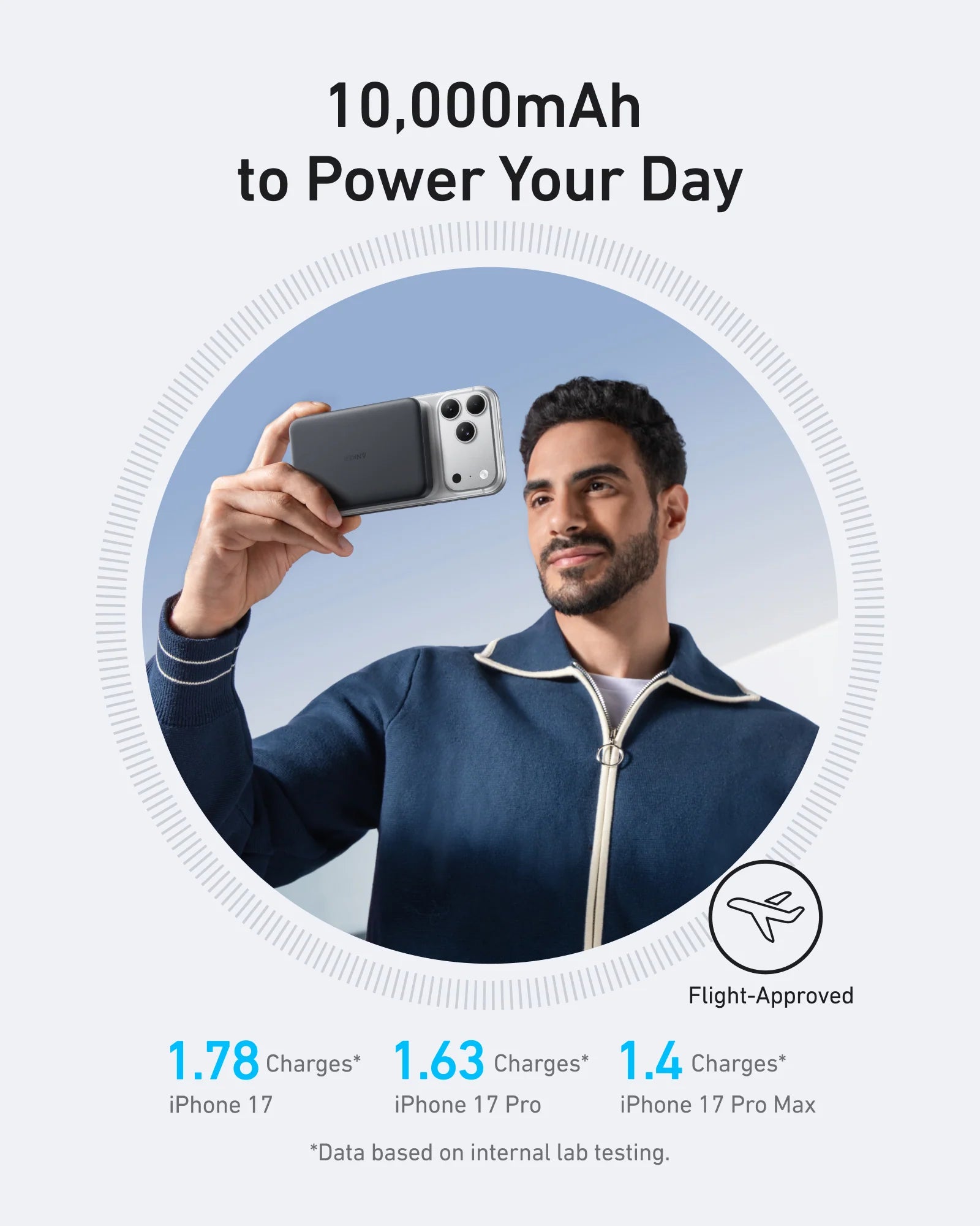 Buy Anker MagGo Power Bank 10000mAh Slim Black from Vmart in Pakistan
