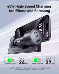 Buy Anker Nano Car Charger (167.5W 3 Ports) from Vmart in Pakistan