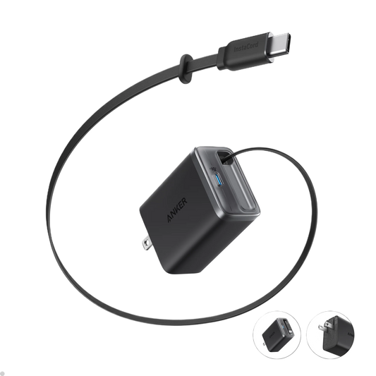 Buy Anker Nano Charger (35W Built-In Retractable USB-C Cable) Vmart in Pakistan