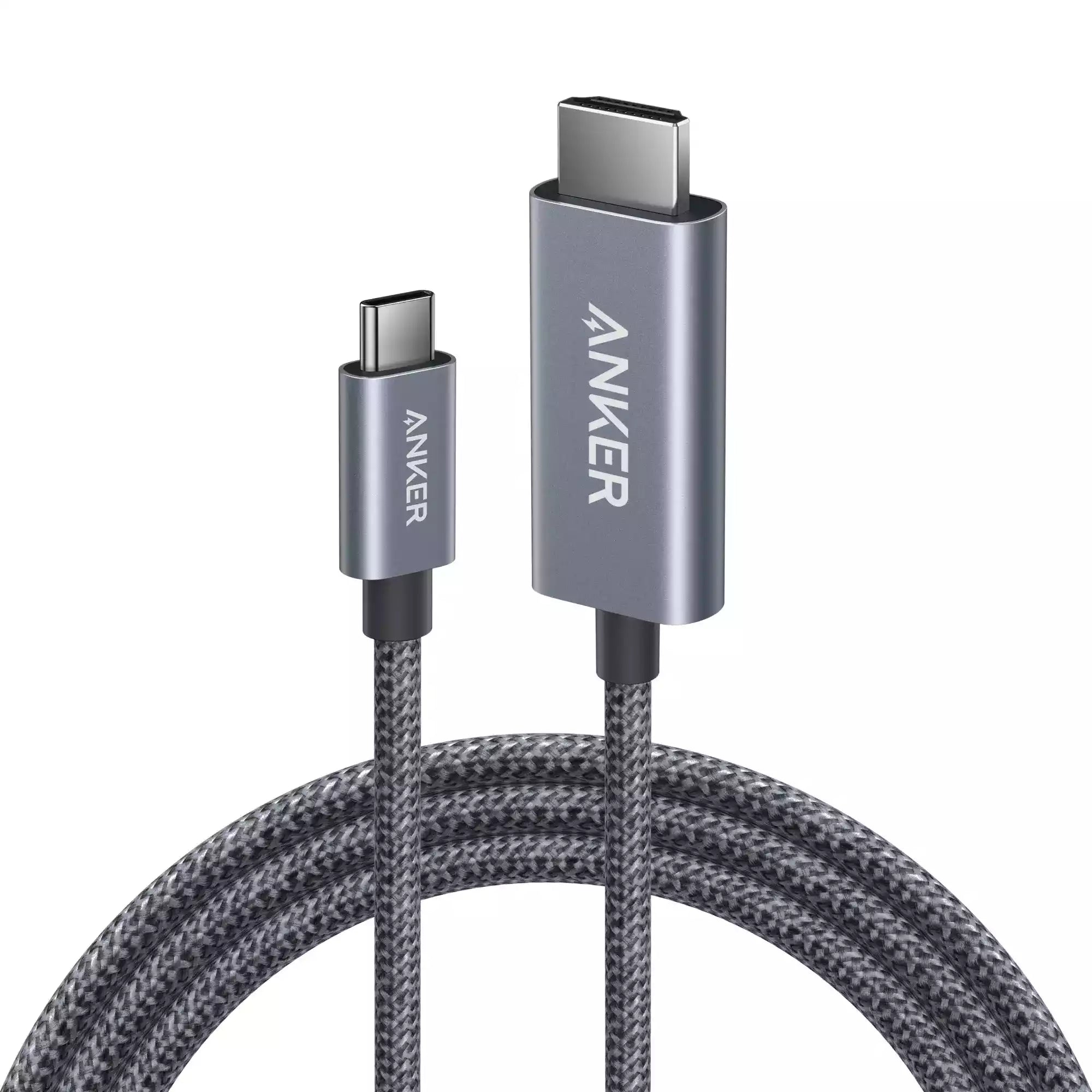Buy Anker Nano USB C to HDMI Cable 4K@60Hz Ultra Fast Braided Nylon Adapter Cable 3ft/0.9m from Vmart in Pakistan