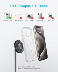 Buy Anker PowerWave 2-in-1 Magnetic Wireless Charging Stand from Vmart in Pakistan