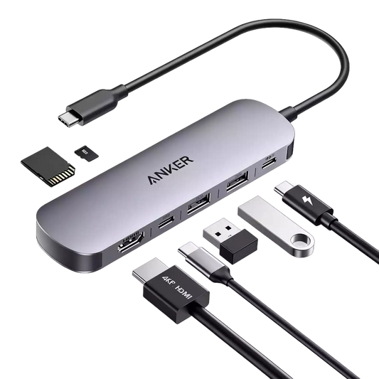 Buy Anker USB C Hub 7-in-1 Multi-Port USB Adapter for Laptops Vmart in Pakistan