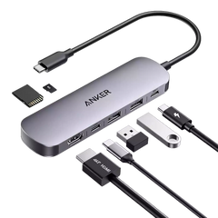 Buy Anker USB C Hub 7-in-1 Multi-Port USB Adapter for Laptops Vmart in Pakistan