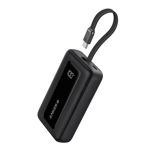 Buy Anker Zolo 10000mAh 30W Power Bank with Built-in USB C Cable Vmart in Pakistan