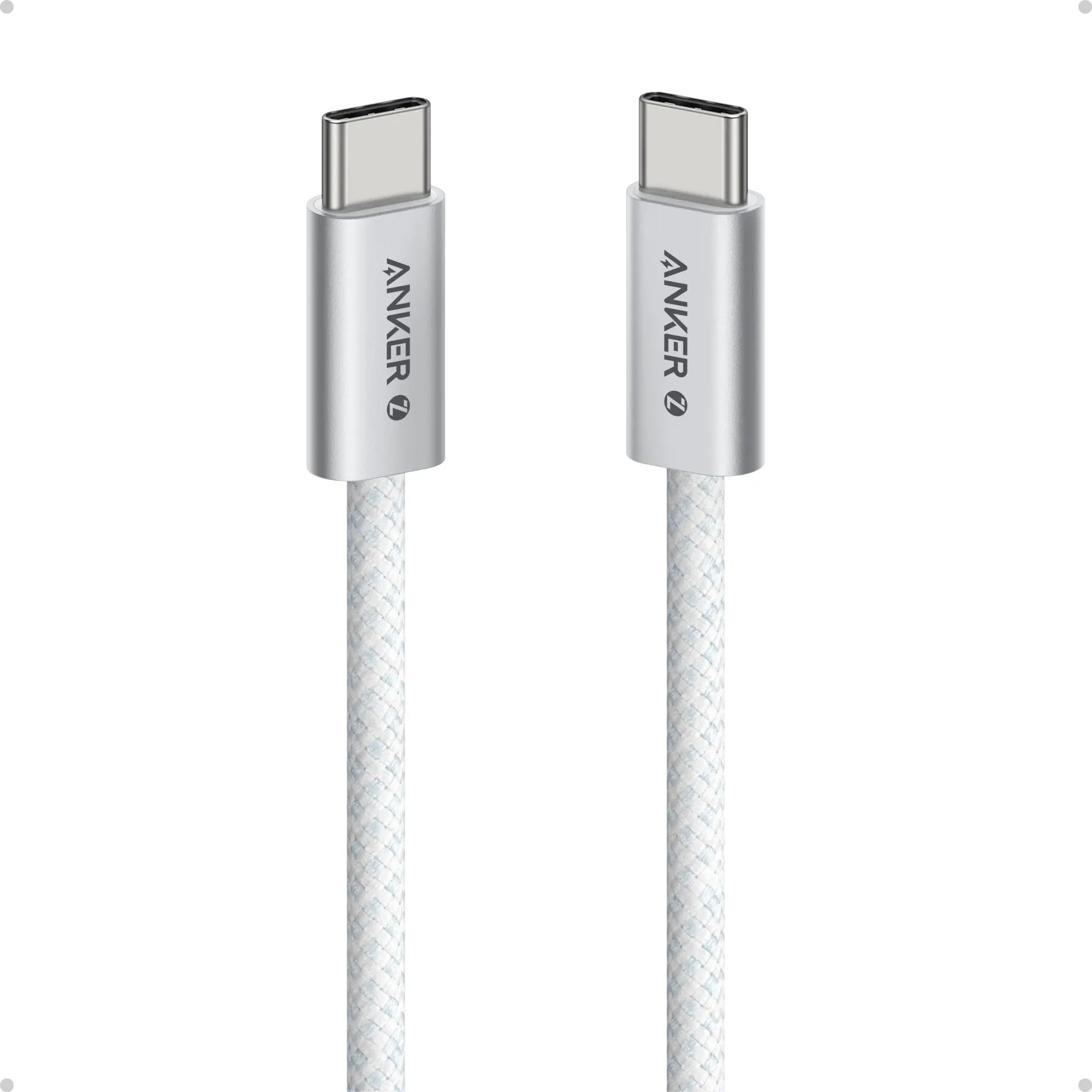 Buy Anker Zolo USB C to USB C 240W Braided Fast Charging Cable 1.5m White from Vmart in Pakistan