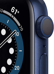 Buy Apple Watch Series 6 With Sports Band - Blue Aluminum Case - 44mm from Vmart in Pakistan