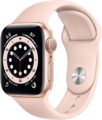 Buy Apple Watch Series 6 With Sports Band - Gold Aluminum Case - 44mm from Vmart in Pakistan