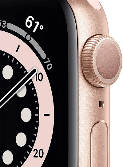 Buy Apple Watch Series 6 With Sports Band - Gold Aluminum Case - 44mm from Vmart in Pakistan