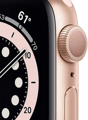 Buy Apple Watch Series 6 With Sports Band - Gold Aluminum Case - 44mm from Vmart in Pakistan