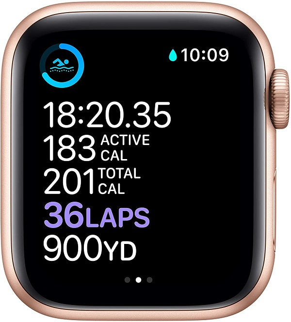 Buy Apple Watch Series 6 With Sports Band - Gold Aluminum Case - 44mm from Vmart in Pakistan