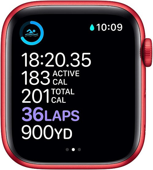 Buy Apple Watch Series 6 With Sports Band - Red Aluminum Case - 40mm from Vmart in Pakistan