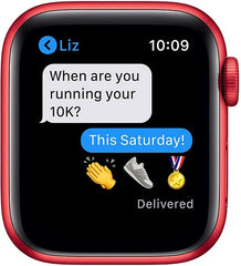 Buy Apple Watch Series 6 With Sports Band - Red Aluminum Case - 44mm from Vmart in Pakistan
