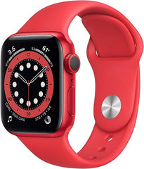 Buy Apple Watch Series 6 With Sports Band - Red Aluminum Case - 44mm from Vmart in Pakistan