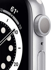 Buy Apple Watch Series 6 With Sports Band - Silver Aluminum Case - 44mm from Vmart in Pakistan