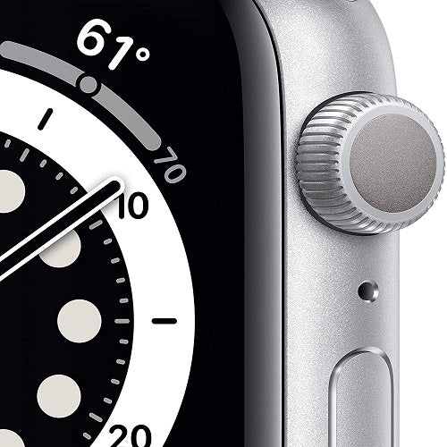Buy Apple Watch Series 6 With Sports Band - Silver Aluminum Case - 40mm from Vmart in Pakistan