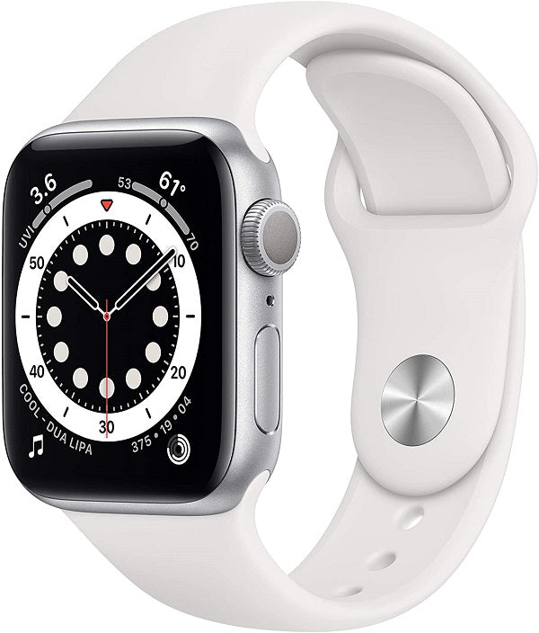 Buy Apple Watch Series 6 With Sports Band - Silver Aluminum Case - 44mm from Vmart in Pakistan