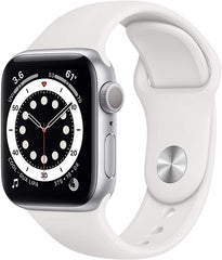 Buy Apple Watch Series 6 With Sports Band - Silver Aluminum Case - 44mm from Vmart in Pakistan
