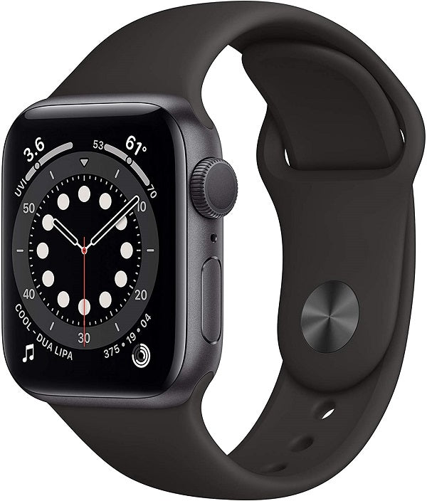 Buy Apple Watch Series 6 With Sports Band - Space Gray Aluminum Case from Vmart in Pakistan