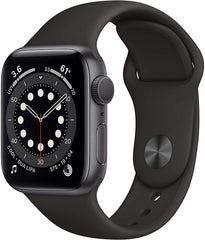 Buy Apple Watch Series 6 With Sports Band - Space Gray Aluminum Case from Vmart in Pakistan