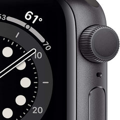 Buy Apple Watch Series 6 With Sports Band - Space Gray Aluminum Case - 40mm from Vmart in Pakistan