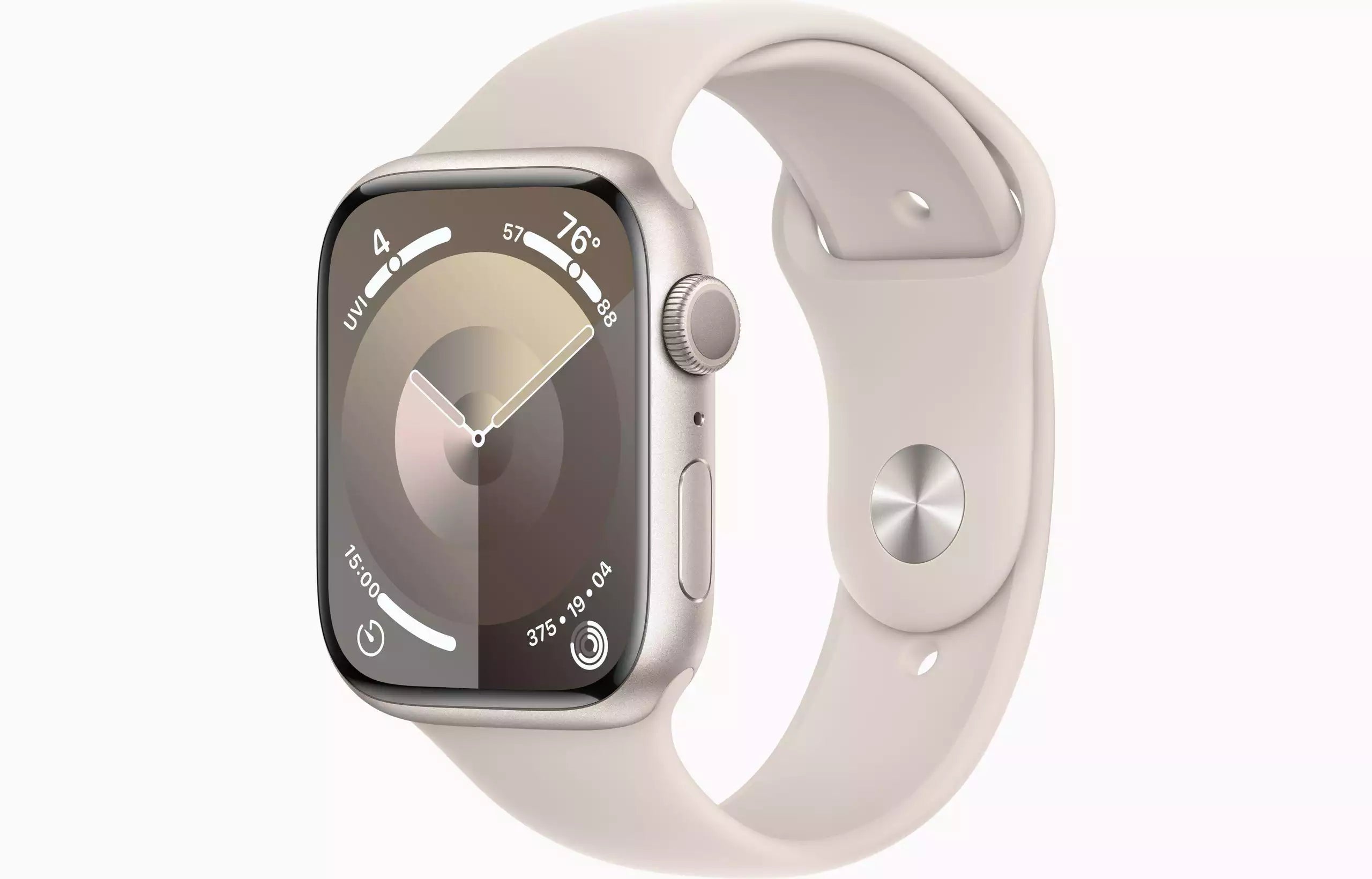 Buy Apple Watch Series 9 45mm Sport Band - Starlight from Vmart in Pakistan