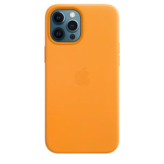 Buy Apple iPhone 12 Pro Max Leather Case with MagSafe - California Poppy from Vmart in Pakistan