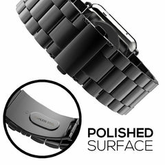 Buy Apple Watch Straps Stainless 42mm.44mm Black from Vmart in Pakistan