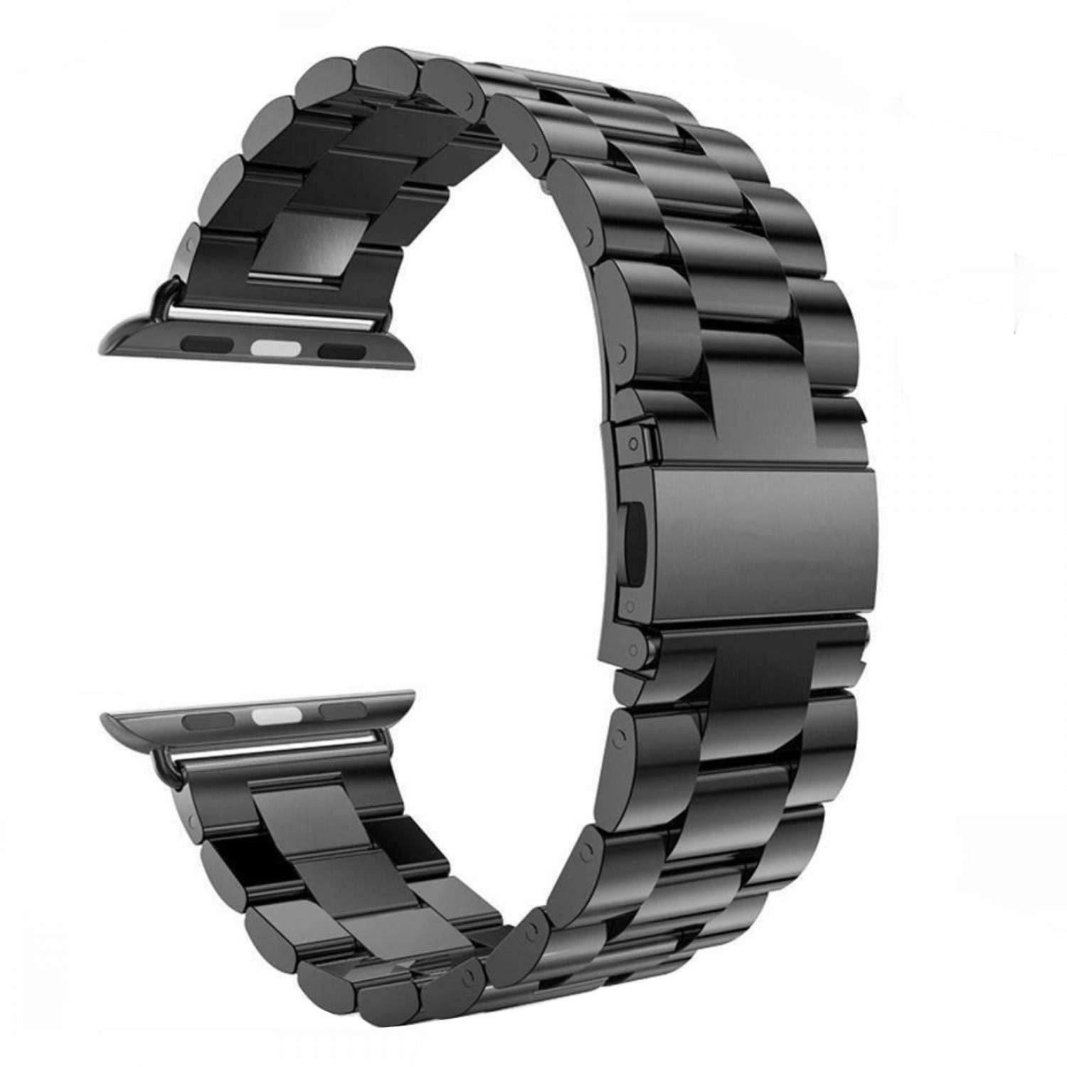 Buy Apple Watch Straps Stainless 42mm.44mm Black from Vmart in Pakistan