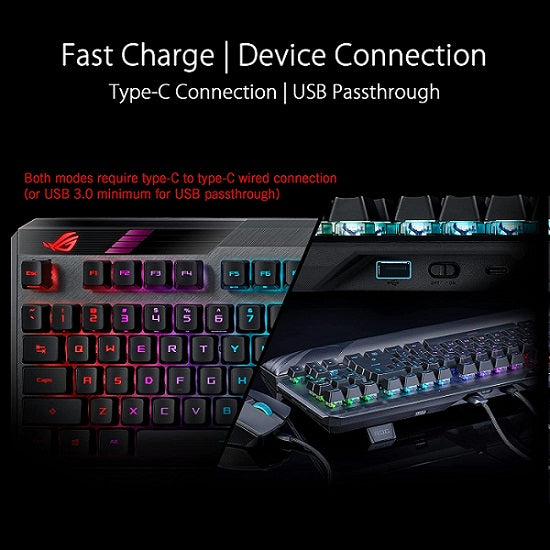 Buy Asus ROG Claymore II Wireless Modular Gaming Mechanical Keyboard from Vmart in Pakistan