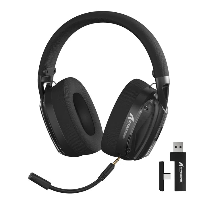 Buy Attack Shark L60 Ultra-Light Tri-Mode Gaming Headset from Vmart in Pakistan