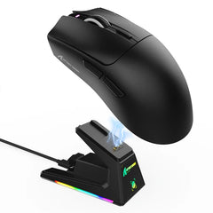 Buy Attack Shark X1 Tri-mode Gaming Mouse With Touchpad RGB Charging Dock PAW3395PRO Sensor Vmart in Pakistan