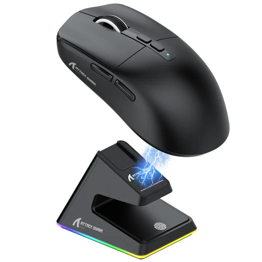 Buy Attack Shark X6 Three Modes Gaming Mouse With Charging Dock from Vmart in Pakistan