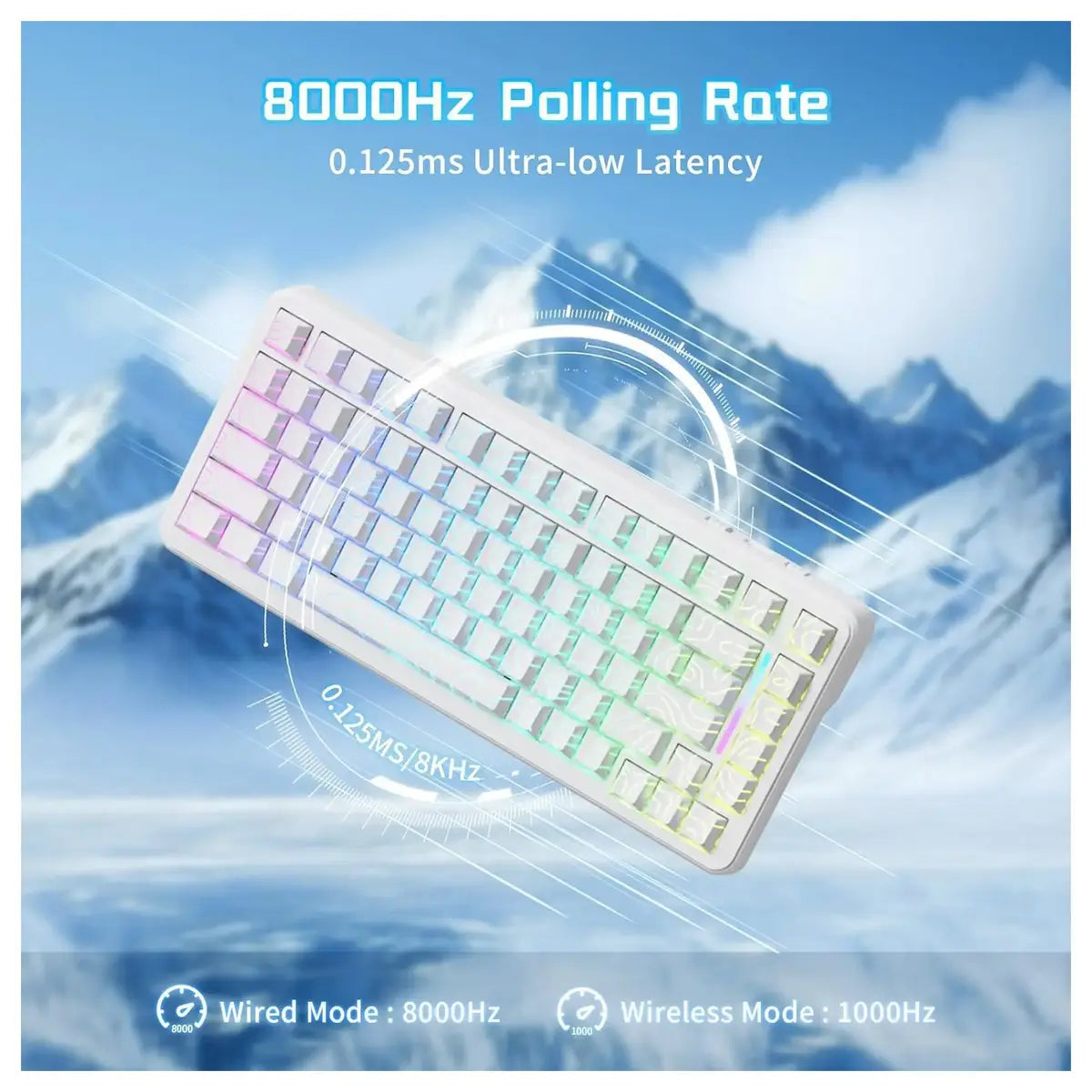 Buy Attack Shark X82 Pro HE Wireless Rapid Trigger Gaming Keyboard Magnetic Switch Vmart in Pakistan