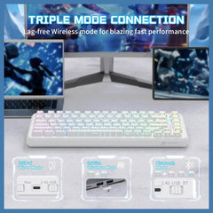 Attack Shark X82 Pro HE Wireless Rapid Trigger Gaming Keyboard Magnetic Switch