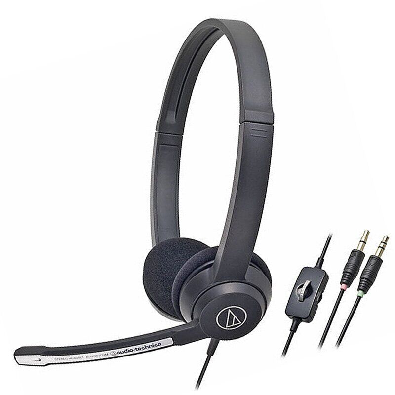 Buy Audio-Technica ATH-330COM On-Ear Headphone With Mic from Vmart in Pakistan